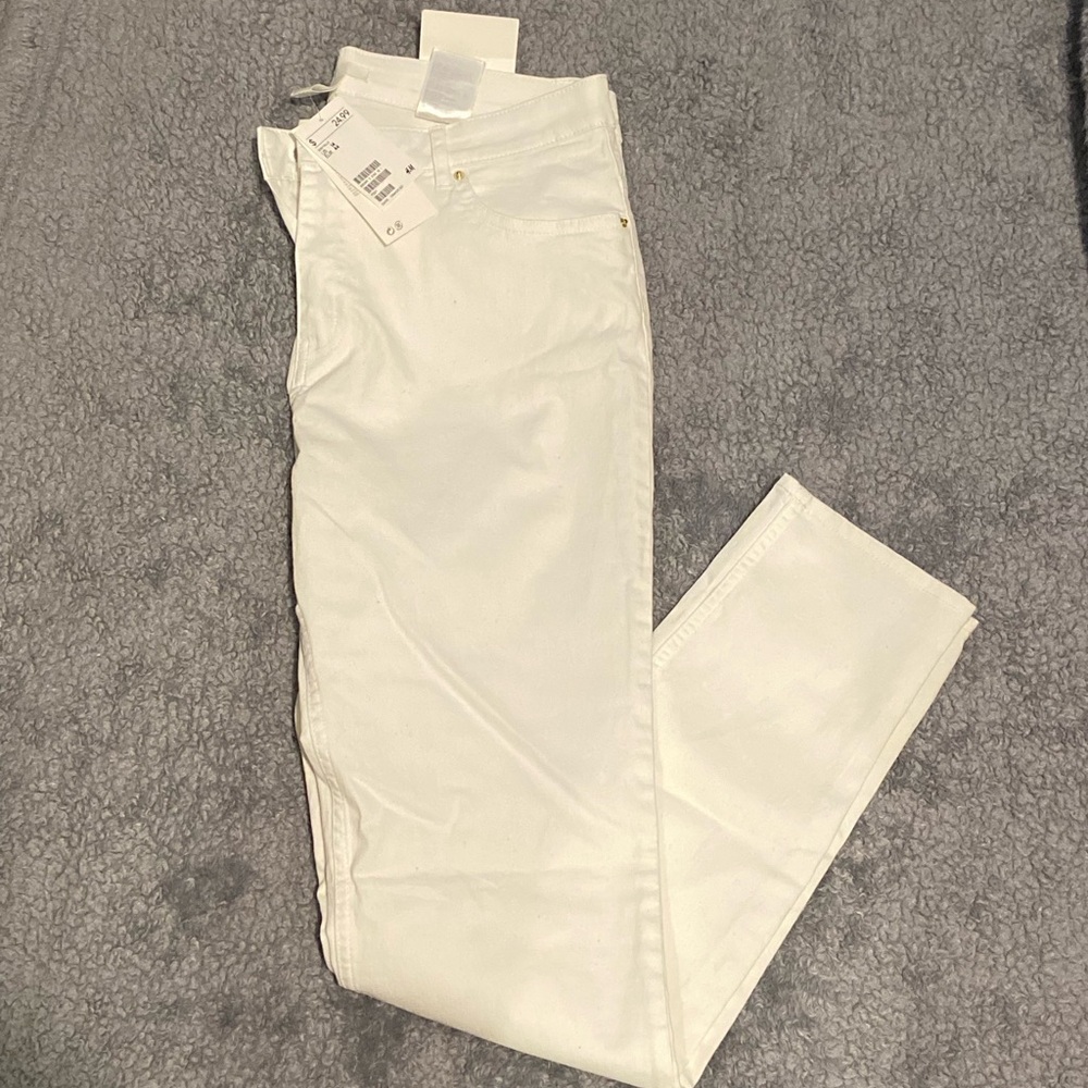 H&M White Skinny Jeans